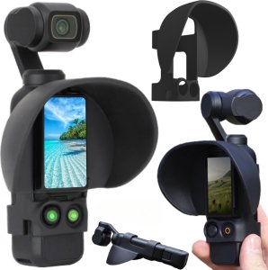 SunnyLife OSŁONA OCHRONNA PRZECIWSŁONECZNA 2W1 NA EKRAN DO KAMERY DJI OSMO POCKET 3 1