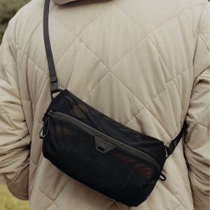 Torba Peak Design Pokrowiec Travel Line Peak Design Ultralight Mesh Packing Cube X-Small Sage – XS szarozielony 5