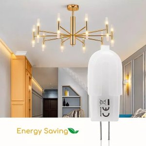 Aigostar  Żarówka diodowa SMD LED G4 1,7W biała ciepła 12V/160LM AC/DC Żarówka diodowa SMD LED G4 1,7W biała ciepła 12V/160LM AC/DC 3