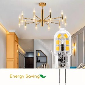 Aigostar  Żarówka diodowa SMD LED G4 1,3W biała ciepła 12V/130LM AC/DC Żarówka diodowa SMD LED G4 1,3W biała ciepła 12V/130LM AC/DC 3