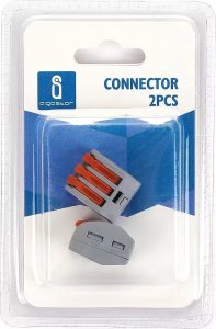 Aigostar  2xZłączka szybkozłączka instalacyjna 0.08-2.5mm 32A/250V typ CMK-413 2xZłączka szybkozłączka instalacyjna 0.08-2.5mm 32A/250V typ CMK-413 2