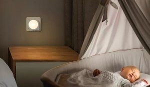 Lampka wtykowa do gniazdka Aigostar  Lampka nocna Q LED okrągła wtykana do gniazdka z czujnikiem zmierzchu Lampka nocna Q LED okrągła wtykana do gniazdka z czujnikiem zmierzchu 7