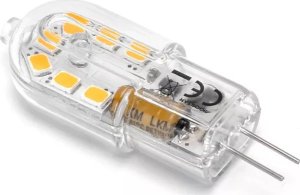 Aigostar  Żarówka diodowa SMD LED G4 1,7W biała ciepła 12V/170LM AC/DC Żarówka diodowa SMD LED G4 1,7W biała ciepła 12V/170LM AC/DC 2
