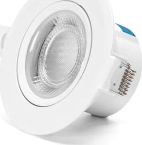 Aigostar  Podtynkowy okrągły downlight LED z regulowanym kątem 7W Żółte Podtynkowy okrągły downlight LED z regulowanym kątem 7W Żółte 1