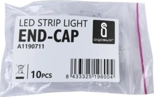 Aigostar  Uniwersalna zaślepka do paska świetlnego Uniwersalna zaślepka do paska świetlnego 2