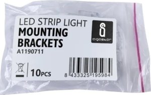 Aigostar  Uniwersalna klamra ścienna do paska świetlnego Uniwersalna klamra ścienna do paska świetlnego 2