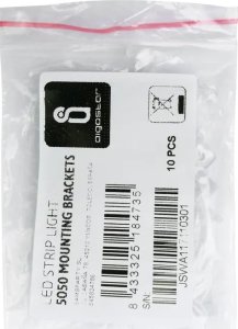 Aigostar  Uchwyt montażowy do wysokonapięciowej taśmy LED Uchwyt montażowy do wysokonapięciowej taśmy LED 2