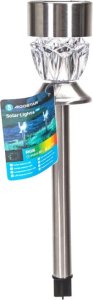 Aigostar  Ambientowa lampa ogrodowa solarna LED ze stali nierdzewnej diament RGB Ambientowa lampa ogrodowa solarna LED ze stali nierdzewnej diament RGB 4