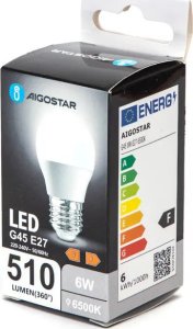 Aigostar  Żarówka LED G45 E27 6W 6500K LED G45 E27 6W 6500K 1