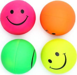 Nobleza Fluorescencyjna kulka z buźką z gumowej pianki Fluorescencyjna kulka z buźką z gumowej pianki 2