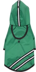 Nobleza Płaszcz przeciwdeszczowy w paski z kapturem na co dzień Płaszcz przeciwdeszczowy w paski z kapturem na co dzień 4