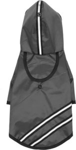 Nobleza Płaszcz przeciwdeszczowy w paski z kapturem na co dzień Płaszcz przeciwdeszczowy w paski z kapturem na co dzień 5