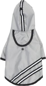 Nobleza Płaszcz przeciwdeszczowy w paski z kapturem na co dzień Płaszcz przeciwdeszczowy w paski z kapturem na co dzień 6