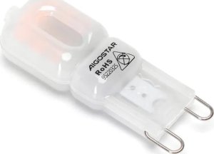 Aigostar  Koraliki Lampowe LED Mleczna Biel G9 2W 2 szt. ciepła Koraliki Lampowe LED Mleczna Biel G9 2W 2 szt. 2