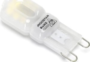 Aigostar  Żarówka LED Mleczna Biel G9 2W zimna Koraliki Lampowe LED Mleczna Biel G9 2W 2