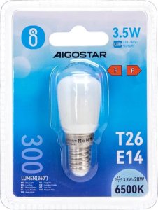 Aigostar  Żarówka LED do Lodówki T26 E14 3,5W Żarówka LED do Lodówki T26 E14 3,5W 5