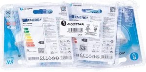 Aigostar  Żarówka reflektorek halogen COB MR16 6W/AC/DC12V biały zimny fi50mm Żarówka reflektorek halogen COB MR16 6W/AC/DC12V biały zimny fi50mm 4