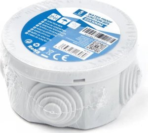Aigostar  Wodoodporna puszka instalacyjna okrągłaWymiary: 65x30mm IP44 szara Wodoodporna puszka instalacyjna okrągłaWymiary: 65x30mm IP44 szara 4