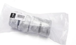 Aigostar  Wodoodporna puszka instalacyjna okrągłaWymiary: 65x30mm IP44 szara Wodoodporna puszka instalacyjna okrągłaWymiary: 65x30mm IP44 szara 7