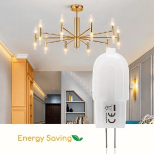 Aigostar  Żarówka LED Mleczna Biel G4 1.7W 2 szt. ciepła Koraliki Lampowe LED Mleczna Biel G4 1.7W 2 szt. 3