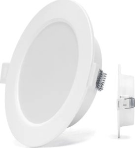 Aigostar  Panel Downlight okrągły podtynkowy LED E6 6W Światło naturalne Downlight okrągły podtynkowy LED E6 6W Światło naturalne 1