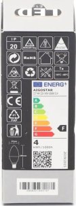 Aigostar  Żarówka LED C37 E14 4W 6500K LED C37 E14 4W 6500K 3