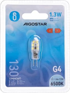Aigostar  Żarówka  LED G4 1,3W Koraliki Lampowe LED G4 1,3W 4