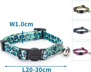 Nobleza Obroża dla kota W1.0*L20-30CM PINK/BLUE/BROWN/GREY CAT COLLAR W1.0*L20-30CM PINK/BLUE/BROWN/GREY 1