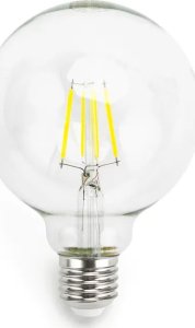 Aigostar  Żarówka LED Filament Przezroczysta G95 E27 4W Żarówka LED Filament Przezroczysta G95 E27 4W 1