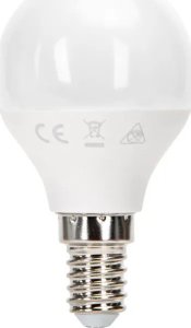 Aigostar  Żarówka diodowa kulka LED G45 E14 3W 6500K Żarówka diodowa kulka LED G45 E14 3W 6500K 2