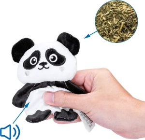 Nobleza Szeleszcząca zabawka z kocimiętką pluszowa panda Szeleszcząca zabawka z kocimiętką pluszowa panda 2