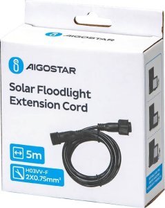 Aigostar  Przedłużacz do naświetlaczy solarnych kompatybilny z modelami Przedłużacz do naświetlaczy solarnych kompatybilny z modelami 2