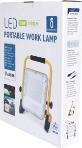Aigostar  Przenośna lampa robocza halogen LED Ładowalny z usb reflektor 50W/5V Przenośna lampa robocza halogen LED Ładowalny z usb reflektor 50W/5V 8