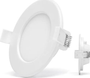 Aigostar  Panel podtynkowy okrągły lampa LED E6 9W zimny Podtynkowa okrągła lampa LED E6 9W o białym świetle 1