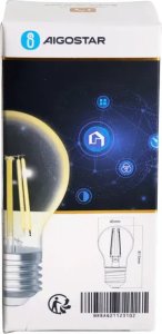 Aigostar  Inteligentna żarówka WB G45 E27 Wi-Fi Przezroczysta Inteligentna żarówka WB G45 E27 Wi-Fi Przezroczysta 5
