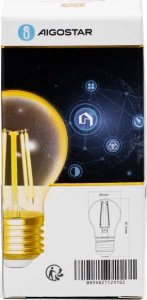 Aigostar  Inteligentna żarówka WB G45 E27 Wi-Fi Bursztynowa Inteligentna żarówka WB G45 E27 Wi-Fi Bursztynowa 5