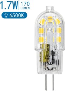 Aigostar  Żarówka diodowa LED G4 1,7W zimna Żarówka diodowa LED G4 1,7W 2