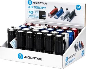 Latarka Aigostar  Latarka 4 kolory na 3 baterie AAA Latarka 4 kolory na 3 baterie AAA 7