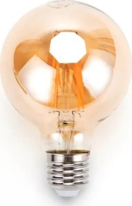 Aigostar  Żarówka LED Filament Bursztynowa G80 E27 4W Żarówka LED Filament Bursztynowa G80 E27 4W 1