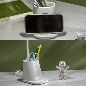 Lampka biurkowa Aigostar  Wielofunkcyjna lampa biurkowa CCT z możliwością ładowania Wielofunkcyjna lampa biurkowa CCT z możliwością ładowania 3