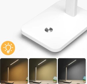 Lampka biurkowa Aigostar  Wielofunkcyjna lampa biurkowa ściemniana, CCT i z możliwością Wielofunkcyjna lampa biurkowa ściemniana, CCT i z możliwością 3