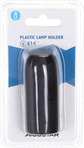 Aigostar  Oprawka żarówki E14 z tworzywa sztucznego, skręcana i z Oprawka żarówki E14 z tworzywa sztucznego, skręcana i z 4