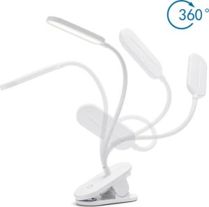 Lampka biurkowa Aigostar  Lampa biurkowa na klips  LED z wtyczką USB Lampa zaciskowa LED z wtyczką 4