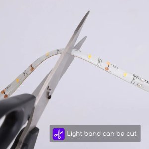 Taśma LED Aigostar  Taśma LED Pasek świetlny niskiego napięcia 5m ciepła LED Pasek świetlny niskiego napięcia 5m 8