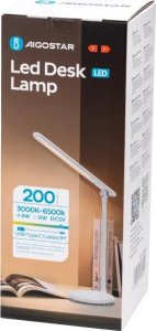 Lampka biurkowa Aigostar  biała 6