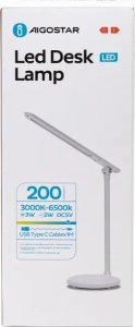 Lampka biurkowa Aigostar  biała 7