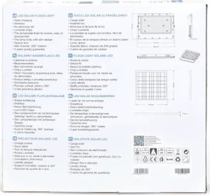Naświetlacz Aigostar  Halogen Solarny reflektor LED 200W Solarny reflektor LED 200W 6