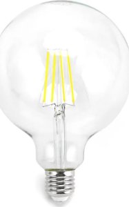 Aigostar  Żarówka LED Filament Przezroczysta G125 E27 6W Żarówka LED Filament Przezroczysta G125 E27 6W 1