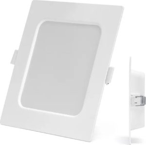 Aigostar  Panel Podtynkowy kwadratowy downlight LED E6 9W Światło białe Podtynkowy kwadratowy downlight LED E6 9W Światło białe 1