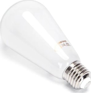 Aigostar  Żarówka LED E27 8W ST64 filament barwa światła: 6500K zimna 2